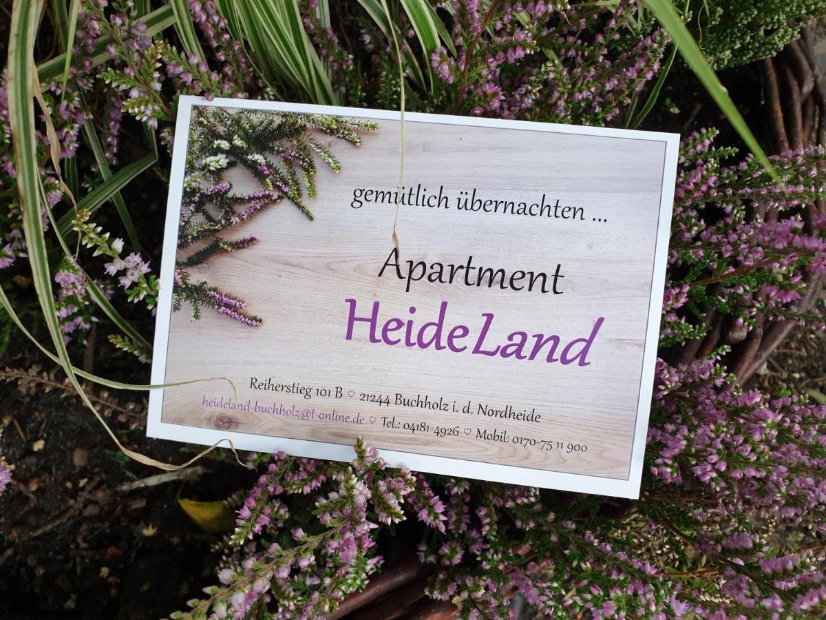 Apartment Heideland Бухґольц-ін-дер-Нордгайде Екстер'єр фото